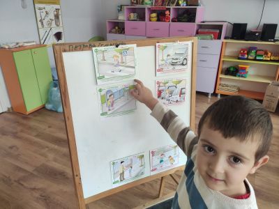 Национална програма за безопасност на движението по пътищата 2024г. - ДГ №1 - Димитровград