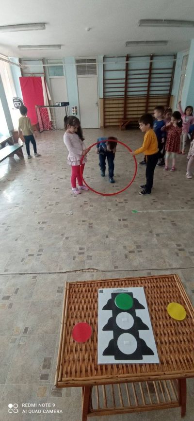 Ден на безопасно поведение на пътя в ДГ№1 "Роза" - ДГ №1 - Димитровград